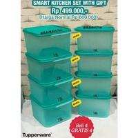 Gambar PROMO Smart Kitchen Toples set tempat minyak Tupperware - toska dari kbn01galery undefined 1 Tokopedia
