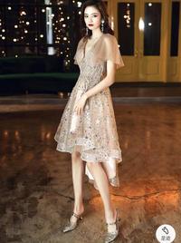 Gambar Gaun Malam Pendek Wanita Hosting Gaun Pesta - custom fee, XS dari Shangpin88 undefined 4 Tokopedia