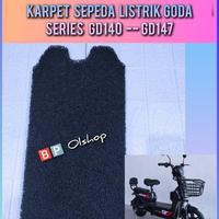 Gambar Karpet Sepeda Listrik Goda Golden Series GD-140 - GD147 Serabut Mie - Hitam dari BP Olshop undefined 2 Tokopedia