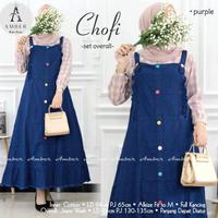 Gambar best seller Chofi set overall baju terusan wanita terbaru modid dari karina store21 undefined 1 Tokopedia