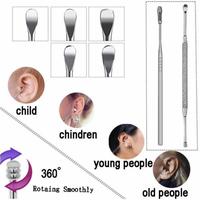 Gambar Korek Kuping set isi 6 Alat Pembersih Telinga Stainless Steel Ear Wax dari TwentyThree 23 undefined 4 Tokopedia