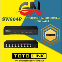 Gambar TOTOLINK SW804P 8-Port 10/100Mbps Ethernet Switch with 4-Port PoE dari Go Net undefined 1 Tokopedia