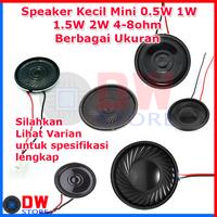 Gambar Speaker Mini Kecil 2W 1W 0.5W 2 4 8 ohm Berbagai Model Ukur Neodymium - 8ohm-0.5W-56mm dari DW-Store Online undefined 1 Tokopedia