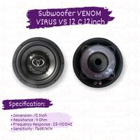 Gambar Subwoofer Venom Virus VS12C 12inch [DF CAR AUDIO] dari DF Car Audio Bandung undefined 1 Tokopedia