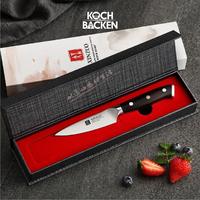 Gambar XINZUO B13S German 1.4116 Steel Nature Ebony Wood Handle - Pisau Dapur - Chef Knife dari Koch&Backen undefined 5 Tokopedia