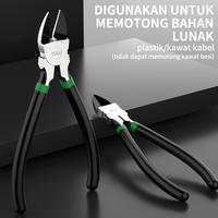 Gambar ISKU Plastic Cutting Nippers / Tang Potong Kawat Diagonal  6 inch - 6inch dari Energy Tools office undefined 3 Tokopedia