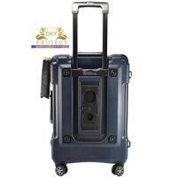 Gambar Koper Outdoor Legend Walker Japan 25 Inc Luggage Pc 3 lapis Hardcase Double TSA Lock Tanpa Ziper Resleting - Navy dari dky Project undefined 3 Tokopedia