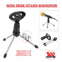 Gambar stand mic microphone meja pendek - KAKI 3 dari CH MUSIC undefined 1 Tokopedia