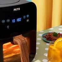 Gambar MITO AIR FRYER MITO AF8 Crystal Series Transparant - Kapasitas 4 Liter - Putih dari OXYGEN-ID undefined 3 Tokopedia
