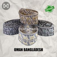 Gambar Peci Oman Bangladesh Kopiah Haji Sholat Banglades Pria Dewasa Anak - Hitam, No 3 dari Mouapparel undefined 3 Tokopedia