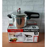 Gambar Presto Happy Call 4 Liter | Panci Presto Pressure Cooker HC 4 Liter dari muliastore888 undefined 1 Tokopedia