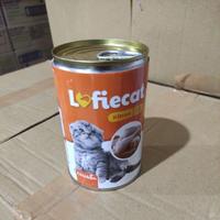 Gambar LofieCat 400gr Wet Cat Food Makanan Basah Kucing Kaleng - tuna chicken dari pet shop murah tangsel undefined 3 Tokopedia