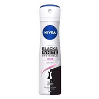 Gambar NIVEA BLACK&WHITE INVISIBLE CLEAR DEODORANT 150ML / DEODORANT MEN / dari Apotik Century undefined 3 Tokopedia