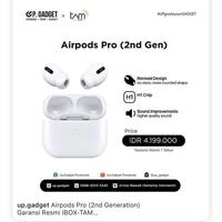 Gambar AIRPODS PRO GEN 2 (NEW) PONTIANAK dari UpGadget Pontianak undefined 1 Tokopedia