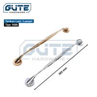 Gambar Tarikan Laci 1688 / Tarikan Lemari Handle Minimalis Handle Laci Lemari - 1688 GOLD PLATE dari Gute Hardware undefined 1 Tokopedia