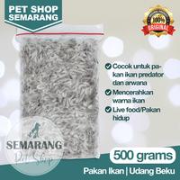 Gambar UDANG BEKU 500gr | Pakan Ikan Predator Arwana Cichlid/Frozen Live Food dari Semarang Pet Shop undefined 1 Tokopedia