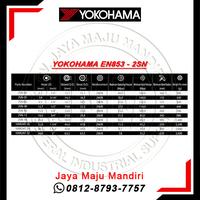 Gambar Selang Hidrolik Hose Yokohama EN853-2SN 1/2" 2Wire, 2SN-08, 1/2" R2 dari Toko Jaya Maju Mandiri undefined 5 Tokopedia