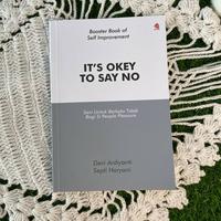 Gambar Buku Self Improvement ; Buku It’s Okey To Say No Scritto Books dari Lullaby_Book undefined 2 Tokopedia