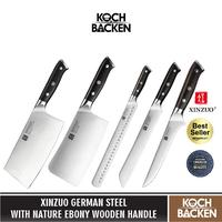 Gambar XINZUO B13S German 1.4116 Steel Nature Ebony Wood Handle - Pisau Dapur - Chef Knife dari Koch&Backen undefined 1 Tokopedia