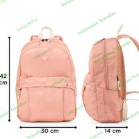 Gambar Tas Backpack American Tourister Rudy Apricot Antimicrobal by Samsonite dari Indonesian Traveller undefined 2 Tokopedia