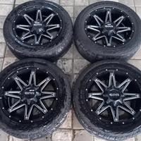 Gambar VELG MOBIL BEKAS R20 DPR R20X9 6X139,7 ET10 BAN OMIKRON AT 285 50 R20 dari wrbs bursa second balikpapan undefined 1 Tokopedia