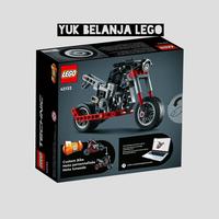 Gambar LEGO Technic 42132 Motorcycle Toy (163 pieces) dari frmdn undefined 2 Tokopedia