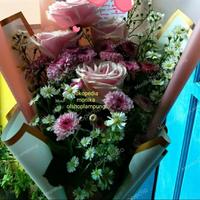 Gambar buket bunga segar lampung bunga mawar pikok bingkisan wisuda tokopedia - 4 kuntum mawar dari Monikaflowergift undefined 5 Tokopedia