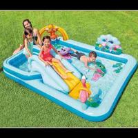 Gambar INTEX 57161 MAINAN Kolam Renang Perosotan Jungle Adventure Play Center Anak dari LITTLE PUMPKINS TOYS_NEW undefined 3 Tokopedia
