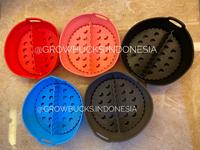 Gambar Foldable Air Fryer Silicone Pot / Silikon Air Fryer - Hitam dari GrowBucks Indonesia undefined 1 Tokopedia
