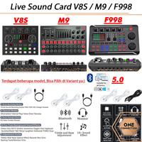 Gambar Sound Card V8S / M9 / F998 Mixer Bluetooth Audio Usb External - Sound Card V8S dari OneConnection undefined 1 Tokopedia