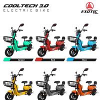 Gambar SEPEDA LISTRIK EXOTIC COOLTECH 3.0 by PACIFIC - Orange dari sepedamania7 undefined 3 Tokopedia