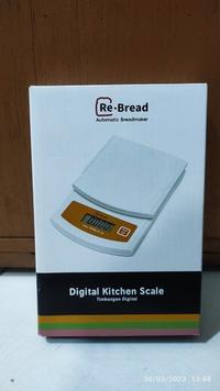Gambar DIGITAL KITCHEN SCALE RE-BREAD AUTOMATIC BREADMAKER dari Cemilan Davi undefined 1 Tokopedia