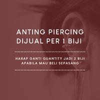 Gambar (HARGA 1 BIJI) ANTING PIERCING TINDIKAN TRAGUS - STAINLESS STEEL - 1860 V - 3 MM dari Hello Friday Shop undefined 2 Tokopedia