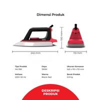Gambar Dry Iron Setrika Listrik Maspion HA-390 dari Cakar Mas Electro undefined 5 Tokopedia