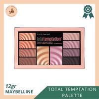 Gambar Maybelline Total Temptation Eyeshadow and Highlighter 2-in-1 Palette dari Bakul Makeup Bandung undefined 1 Tokopedia