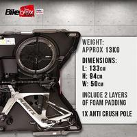 Gambar BIKE BOX ALAN AERO EASY FIT ROADBIKE & MTB HARDCASE TRAVELCASE - Hitam dari Technobike undefined 5 Tokopedia