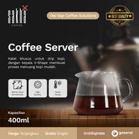 Gambar Coffee Maker Teko Kopi Server V60 Alat Seduh Manual Brew 400ml dari Sakha Coffee Roastery undefined 1 Tokopedia