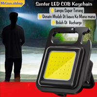 Gambar LAMPU LED GANTUNGAN KUNCI MULTIFUNGSI/LAMPU CAMPING CAS USB - Senter Besi dari Mrlion undefined 1 Tokopedia