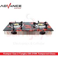 Gambar KOMPOR GAS KACA ADVANCE GB 201K - 2 Tungku Tampilah Mewah Body Kokoh dari OXYGEN-ID undefined 5 Tokopedia