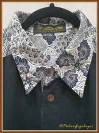 Gambar Kemeja Batik Lengan Pendek Hitam dari Prelovedjugabagus undefined 1 Tokopedia