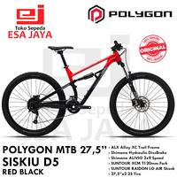 Gambar Polygon Siskiu D5 Red Black MTB Dual Suspension Sepeda Gunung - S dari Esa Jaya Official undefined 1 Tokopedia