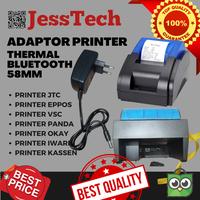 Gambar Adaptor Printer Bluetooth Thermal 58mm 9V 2A - JTC/ Panda / EPPOS dari JESSTECH BARCODE undefined 1 Tokopedia