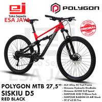 Gambar Polygon Siskiu D5 Red Black MTB Dual Suspension Sepeda Gunung - S dari Esa Jaya Official undefined 2 Tokopedia