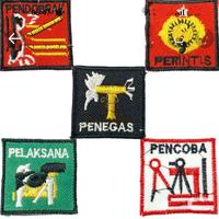 Gambar BED TANDA SANGGA PRAMUKA PENCOBA PELAKSANA PENEGAS PENDOBRAK PERINTIS - PENCOBA, WOVEN dari JasHujanSuroboyo undefined 1 Tokopedia