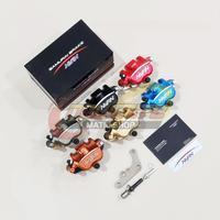 Gambar Kaliper Nissin Samurai 2 Piston Depan 190mm Fino Xride Soul GT 125 FI - Merah dari NoLimitz undefined 2 Tokopedia