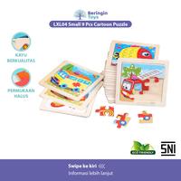Gambar Beringin Toys  Small 9 Pcs Cartoon Puzzle / Mainan edukasi anak dari IQAngel undefined 1 Tokopedia
