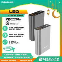 Gambar New Arrival Delcell LEO Powerbank 10500mAh QC 3.0 and PD Real Capacity - Abu-abu dari Delcell store undefined 1 Tokopedia
