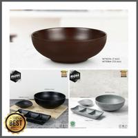 Gambar Mangkok Hitam Jumbo Besar Lebar Batu Saji Mie Ramen Sayur Kuah W7107 dari Delapan Jaya Hengky undefined 1 Tokopedia