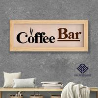 Gambar hiasan dinding coffee bar / wall decor coffee 12x30cm dari Wall decor Sahabat undefined 5 Tokopedia