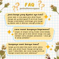 Gambar Flower Frame 5R Mini Bouquet Kado Wisuda Ulang Tahun dari petiteflowerspace undefined 3 Tokopedia